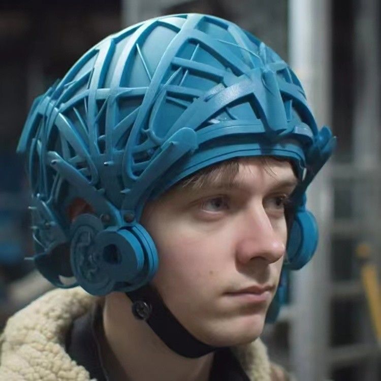 Custom resin nylon gesmolten afzetting modellen voor snel prototyping helm model