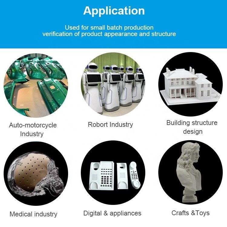 Op maat gemaakte 3D-printerservice Staallegeringen Materiaalcapaciteiten voor ontwerp en productie van prototypes van autovormen