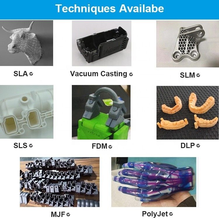 Hoogresolutie Multicolor 3D-printen Medische dienst met SLM-proces
