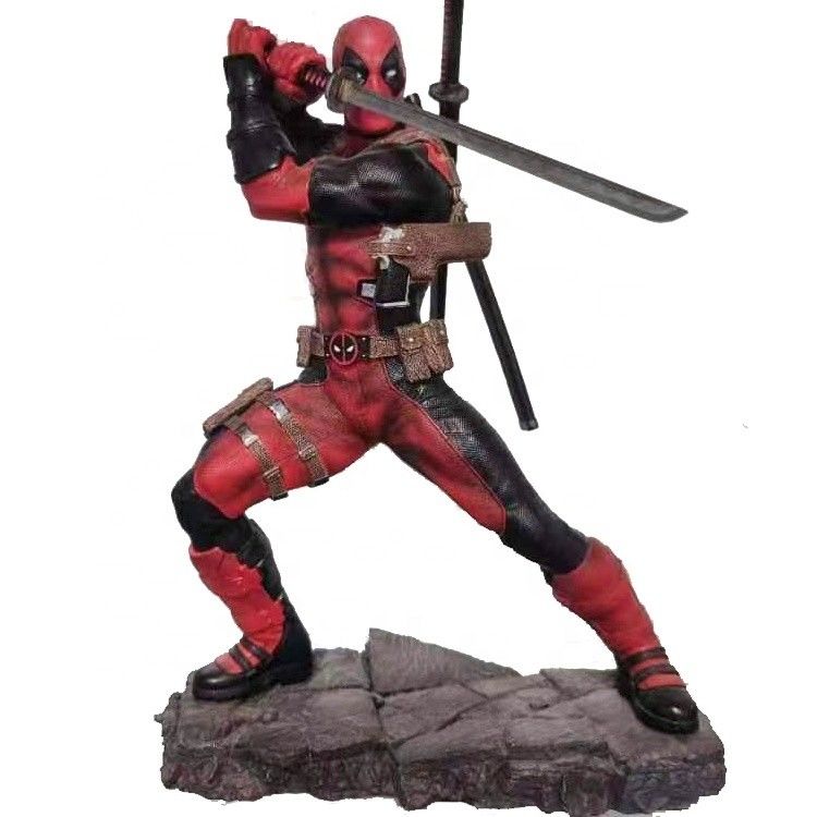 Hoogwaardige Deadpool Harsmodel Prototypes | Custom SLA 3D Printing & Vacuum Casting