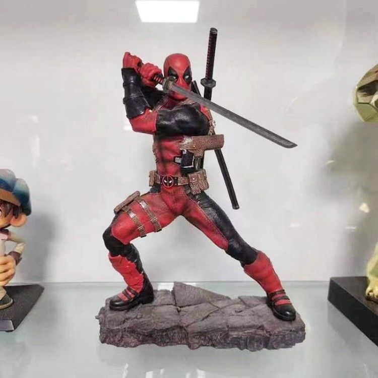 Hoogwaardige Deadpool Harsmodel Prototypes | Custom SLA 3D Printing & Vacuum Casting